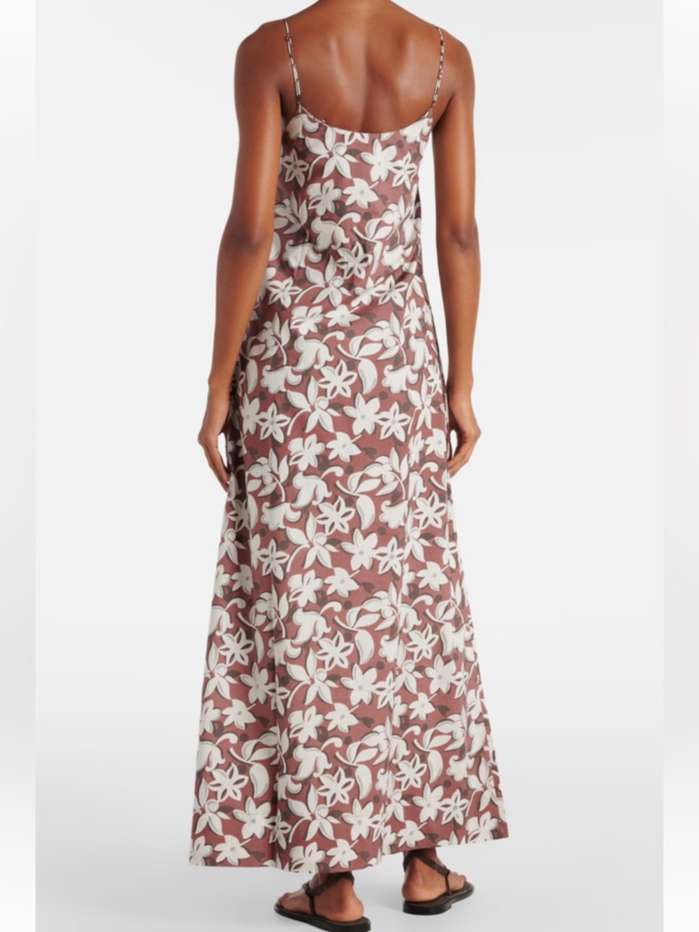 NWT Faithfull Alskar Floral Cotton Maxi Dress in Plumeria. - Picture 2 of 16